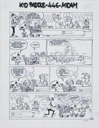 Comic Strip - Kid Paddle - gag 446