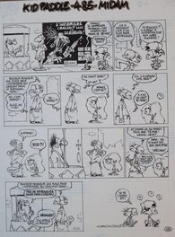 Comic Strip - Kid Paddle - gag 485