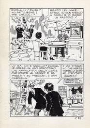 Raoul Buzzelli - Il pollo dalle uova d'oro (La poule aux oeufs d'or) - Identikit 7 (1975), Publistrip - Comic Strip