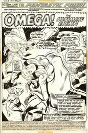 John Buscema - Fantastic Four 132 Splash - Comic Strip