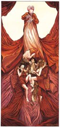Tommaso Bennato - Hommage à "Dracula" (F.F. Coppola - 1992) - Illustration originale