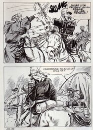 Alberto Del Mestre - Vent sauvage - La Schiava n° 22 planche 164 (série jaune n°128) - Comic Strip