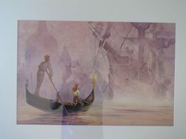 Emmanuel Lepage - Les voyages d'Anna - Illustration originale