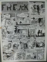Gilbert Shelton - Fabulous Furry Freak Brothers page - Comic Strip