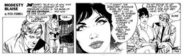 Jim Holdaway - Modesty Blaise . - Comic Strip