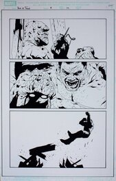Jae Lee - Hulk Vs Thing Issue 4 page 12 - Planche originale
