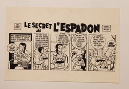 Serge Clerc - Le SECRET DE L'ESPADON - Comic Strip