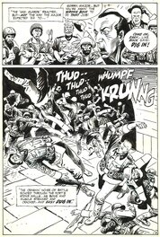 Joe Kubert - Our Army at War # 222 p.13 . - Comic Strip