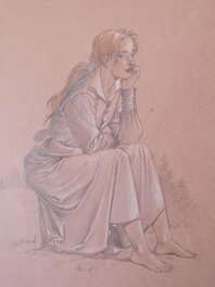 André Juillard - Ariane - Illustration originale