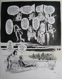 Will Eisner - Sunshine city page 28 - Planche originale
