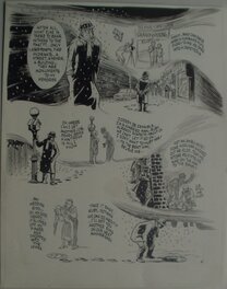 Will Eisner - Sunshine city page 4 - Planche originale