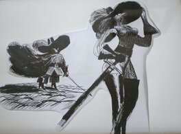 Christophe Gaultier - Donjon Couverture Bo Doi - Planche originale