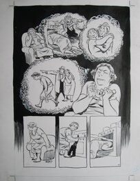 Will Eisner - Mortal combat page 24 - Planche originale