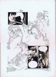 Fernando Fernandez - Vampirella page by Fernando Fernandez - Original Illustration