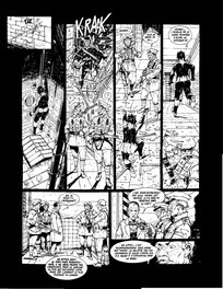 Jean-Yves Delitte - Tanâtos, Le Mystère du Lusitania, Planche originale - Comic Strip