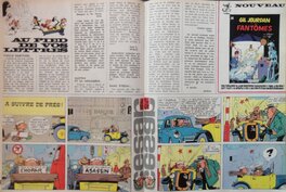 Publicité parue en pages intérieures du Journal Spirou en mai 1972 !