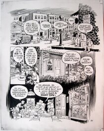 Will Eisner - Dropsie avenue - page 50 - Planche originale