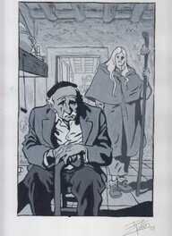 Rubén Pellejero - Le grand-père - Original Illustration