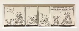 Dik Browne - Hägar Dünor - strip du 23 mars 1981 - Planche originale