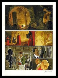 Enrico Marini - Le Scorpion, Le secret du Pape (T.2), Planche 17 - Comic Strip