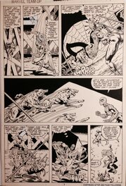 Pat Broderick - Marvel Team-up #91 - Planche originale