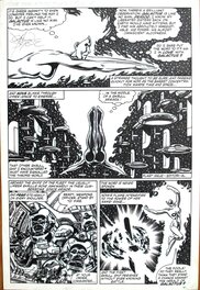 John Byrne - Fantastic Four #257 - Planche originale