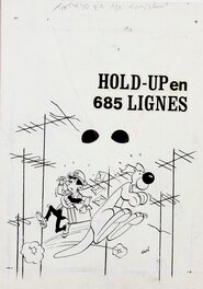 Géri - Pif le Kangourou - Couverture journal Tintin - Couverture originale