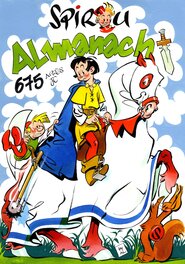 Al Severin - Spirou Almanach - Illustration originale