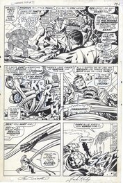 Jack Kirby - Fantastic Four Issue 70 - Pl19 - Planche originale