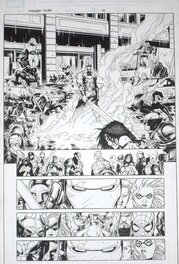 Jim Cheung - Avengers FCBD page 22 - Planche originale