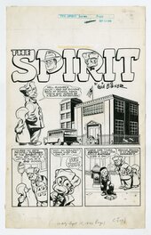 Will Eisner - Will Eisner - The Spirit - Planche originale