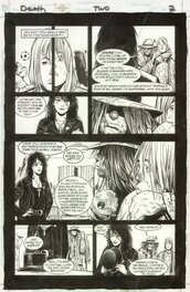 Chris Bachalo - Bachalo: Death: The High Cost of Living 2 page 2 - Original art