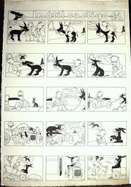 José Cabrero Arnal - 1928 revue TBO - « Un âne à deux pieds peut devenir général et rester âne" - Planche originale