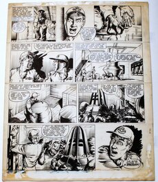 John Gillatt - Jet Ace LOGAN - Tiger Comic - 23 septembre 1961 - Planche originale
