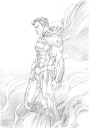 Ediano Silva - Superman - Illustration originale
