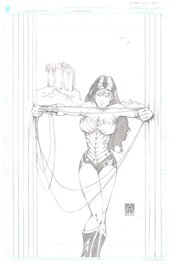 Adam Lumb - Wonder Woman - Illustration originale