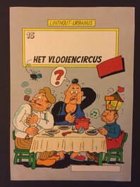 Willy Linthout - Urbanus # 15: het vlooiencircus - Couverture originale