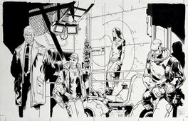 Denis Bajram - UW1 - L'escadrille Purgatory - II - Original Illustration