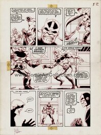 Jim Starlin - Death of Captain Marvel page 52 - Planche originale