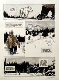 Christophe Chabouté - Album "Construire un feu" -  page 33 - Comic Strip