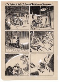 Al Severin - Al Séverin - Cosmos Comics p1 - Planche originale