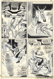 John Romita - Spiderman - Vif Argent - Issue 71 - PL 15 - Planche originale