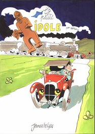 Al Severin - Al Séverin - Tintin - La Petite Idole (#49) - Illustration originale