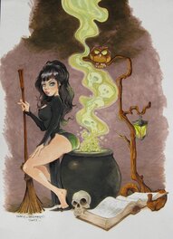 Sorgone - La potion aux esprits - Illustration originale