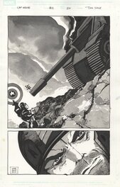 Captain America - Planche originale