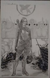 Mariah Benes - Katniss Everdeen - Planche originale
