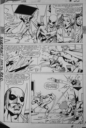 Greg Larocque - Power man and Iron Fist #111 - Planche originale