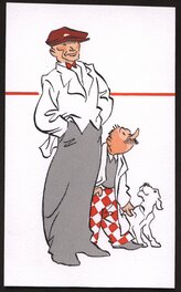 Al Severin - Al Séverin - Harry et Auguste - Illustration originale