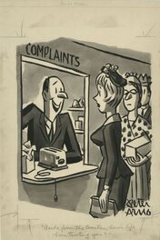 Peter Arno - Complaints - Illustration originale