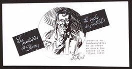 Al Severin - Al Séverin - Harry - Bandeau titre - Le Cycle de Métal - Illustration originale